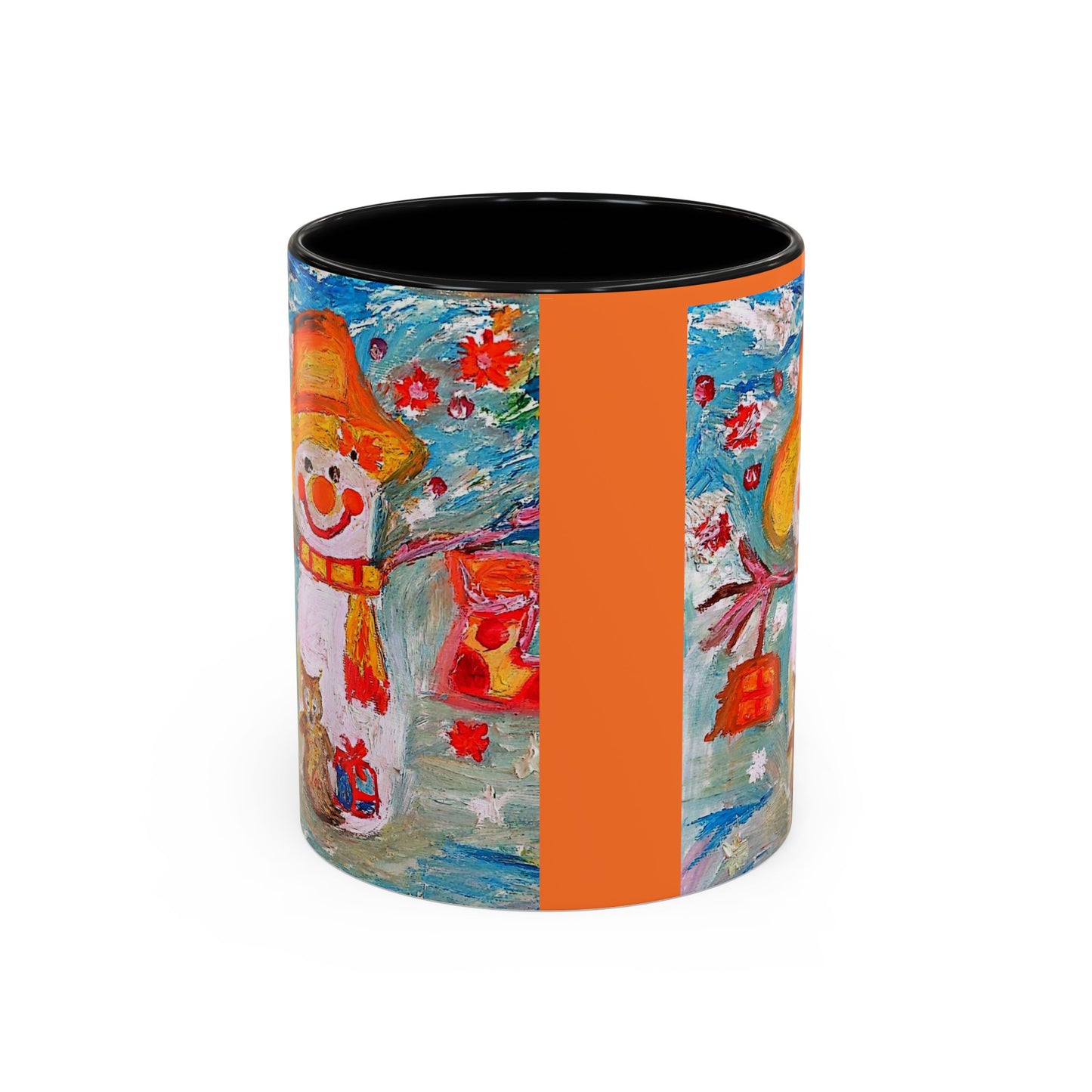Accent Coffee Mug Snowman