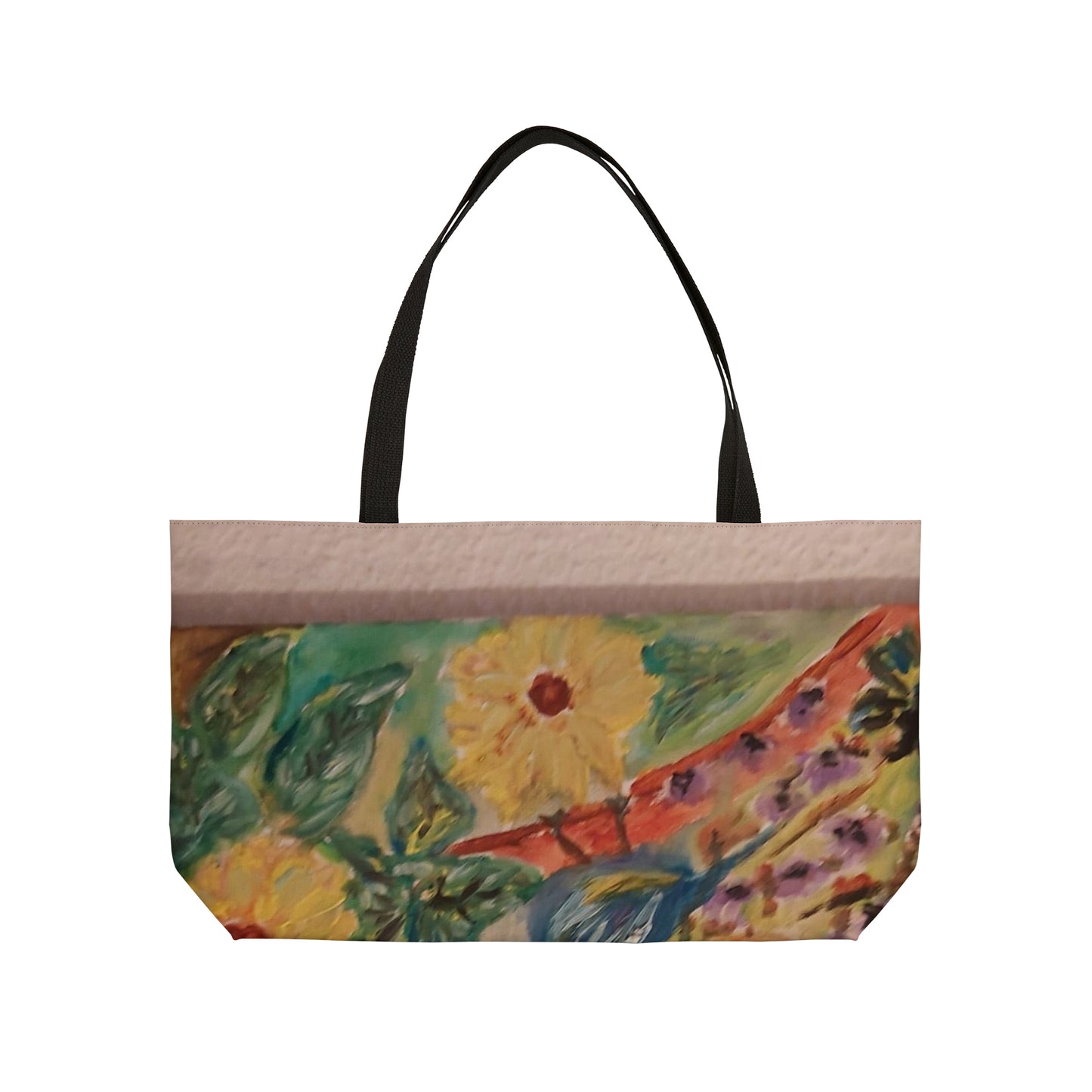 Flowers in memory of my grandmother-Weekender Tote Bag
