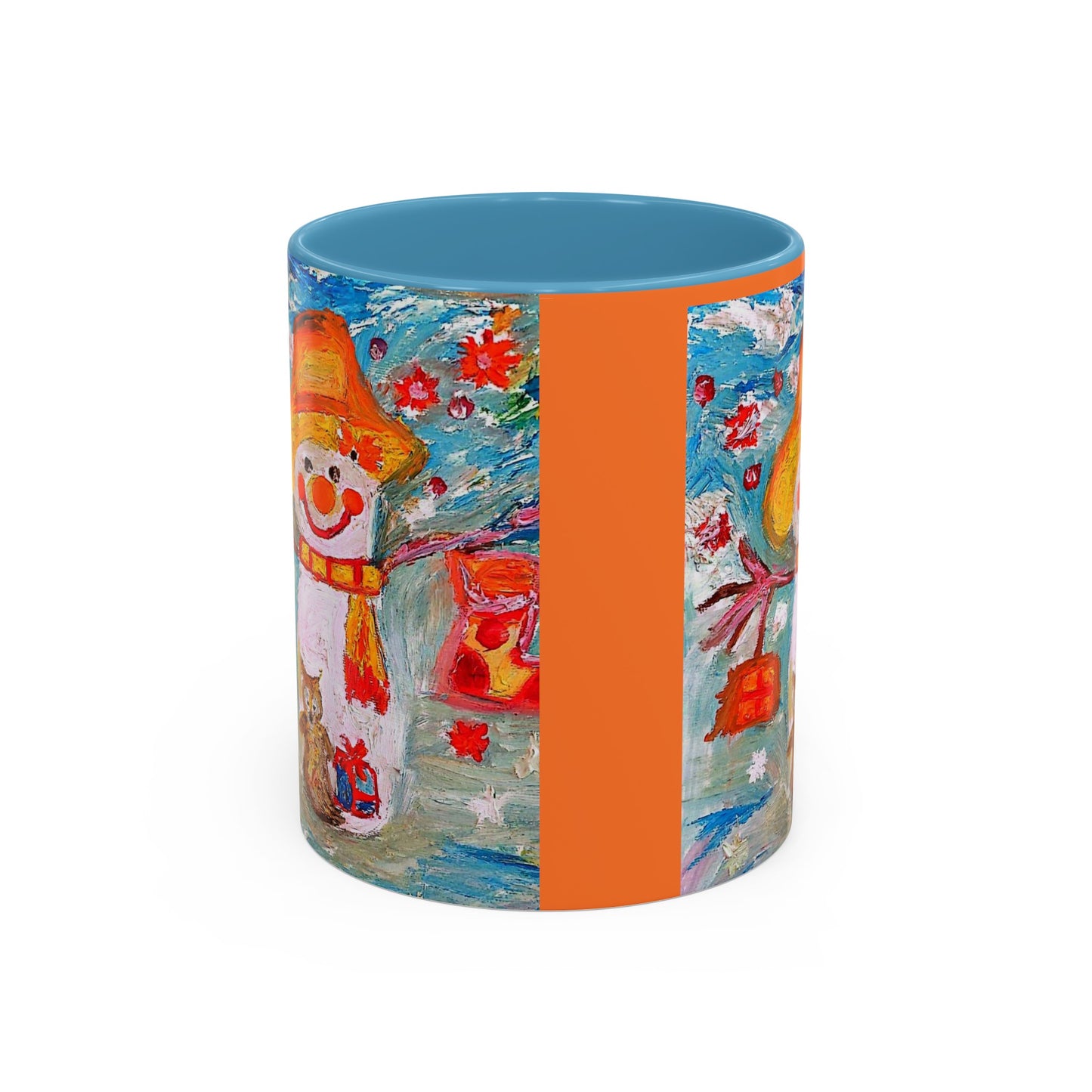 Accent Coffee Mug Snowman