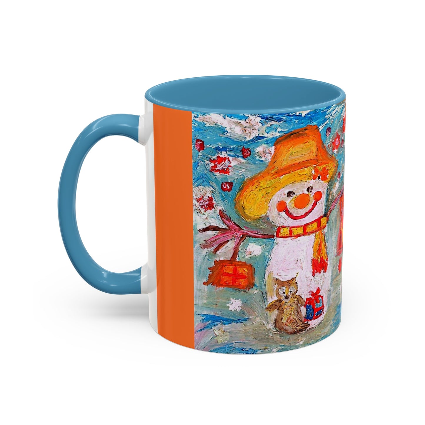 Accent Coffee Mug Snowman