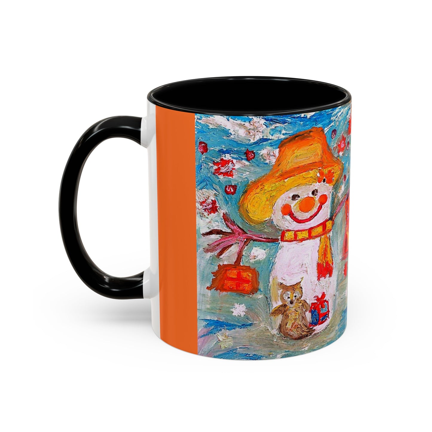 Accent Coffee Mug Snowman