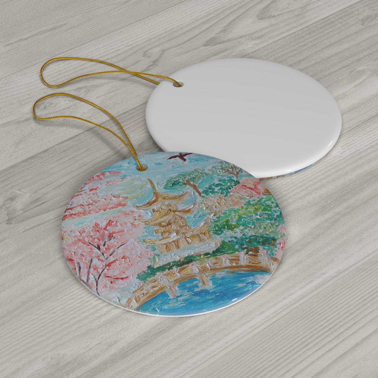 Ceramic Ornament, 4 Shapes
