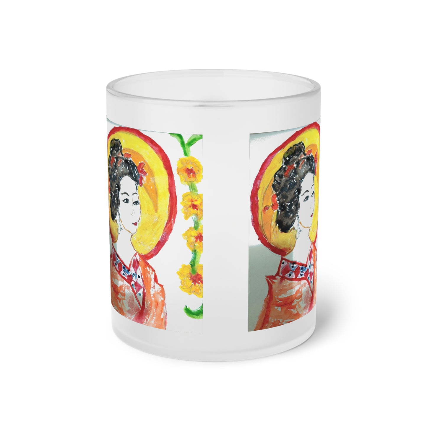 Frosted Glass Mug