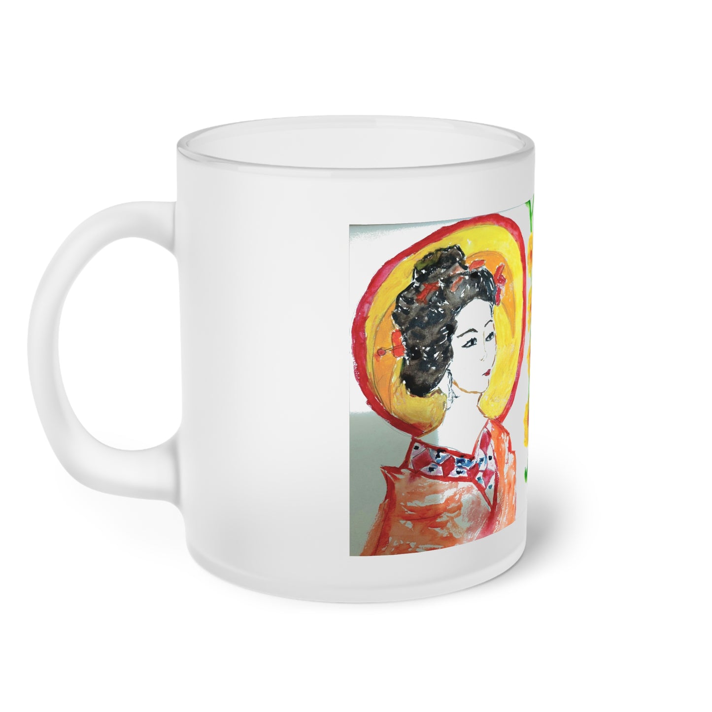 Frosted Glass Mug