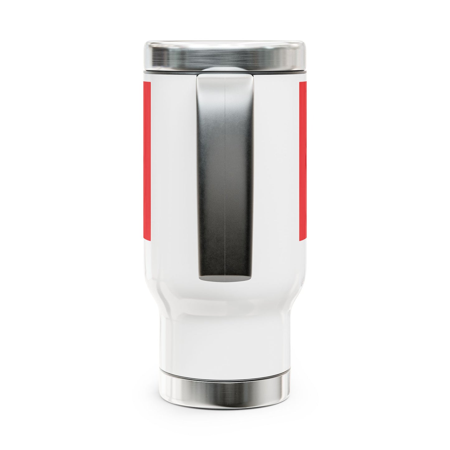 Anemone field- Travel Mug with Handle, 14oz