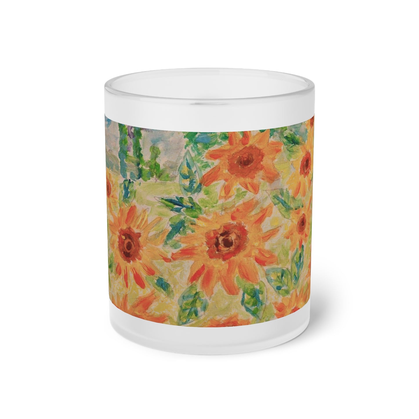 Frosted Glass Mug
