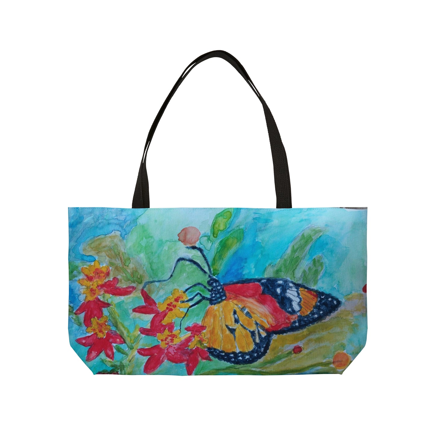 Beautiful colorful butterfly-Weekender Tote Bag