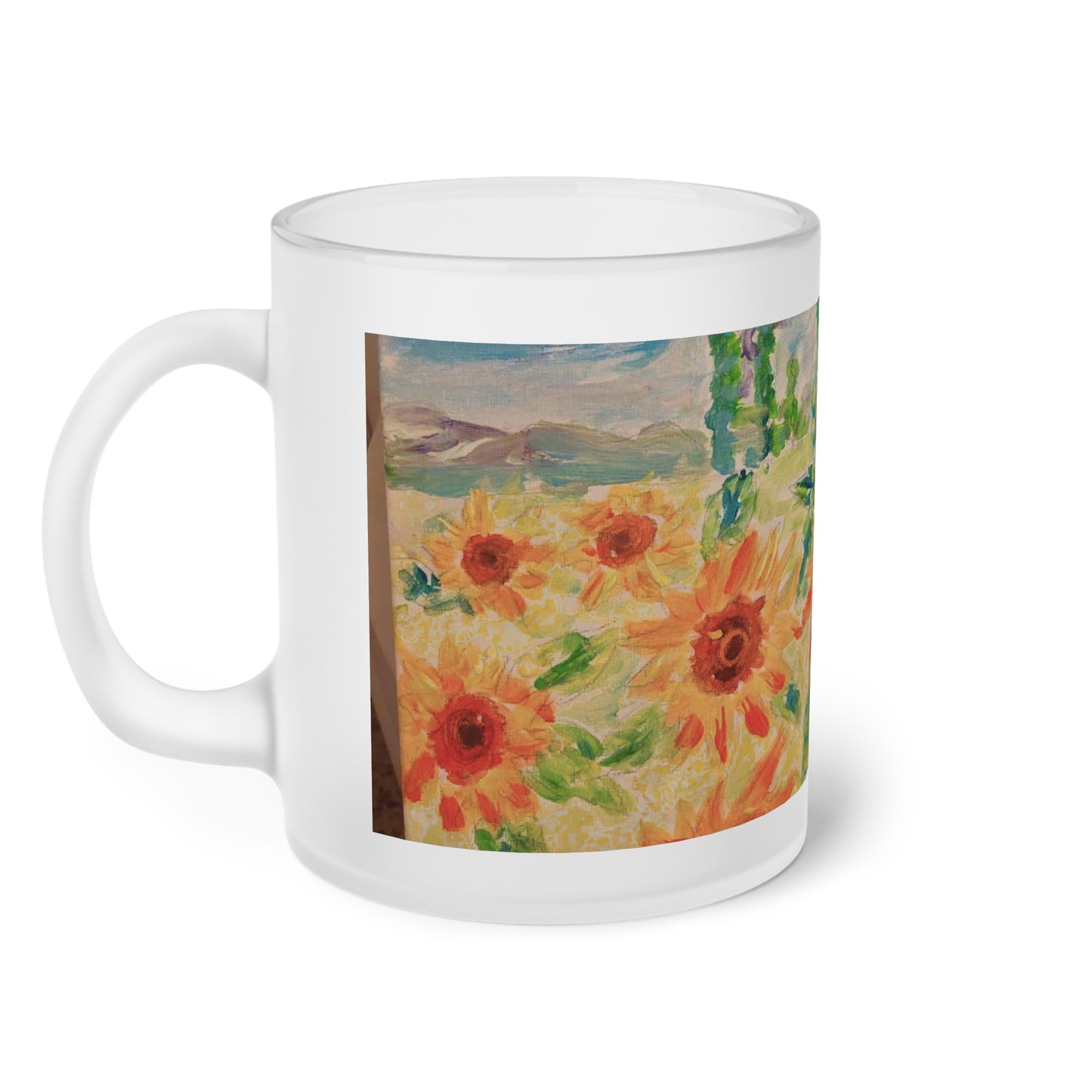 Frosted Glass Mug