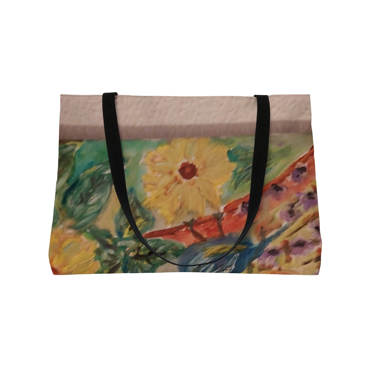 Flowers in memory of my grandmother-Weekender Tote Bag
