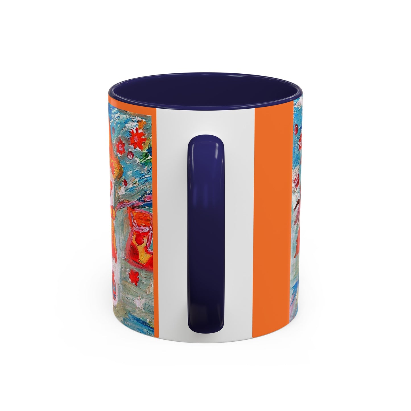 Accent Coffee Mug Snowman