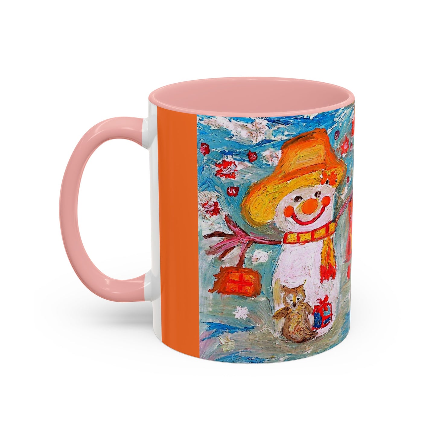 Accent Coffee Mug Snowman