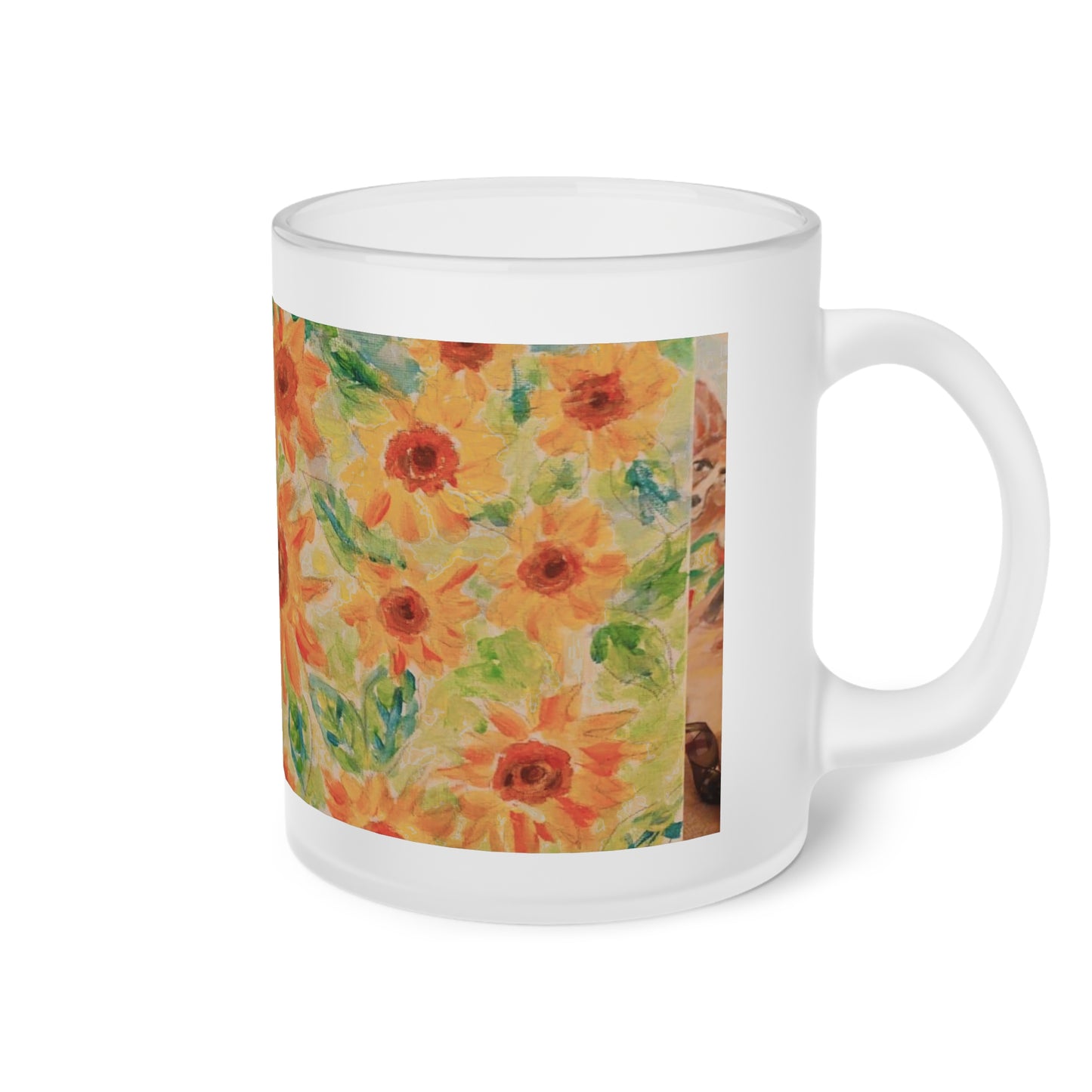 Frosted Glass Mug