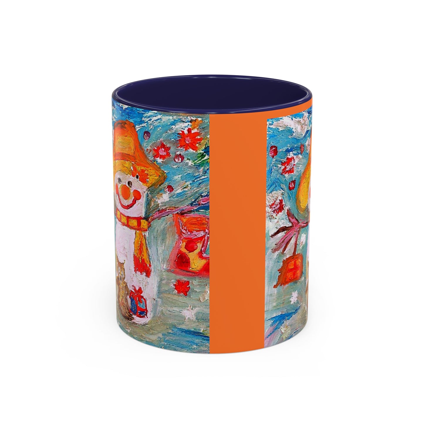 Accent Coffee Mug Snowman