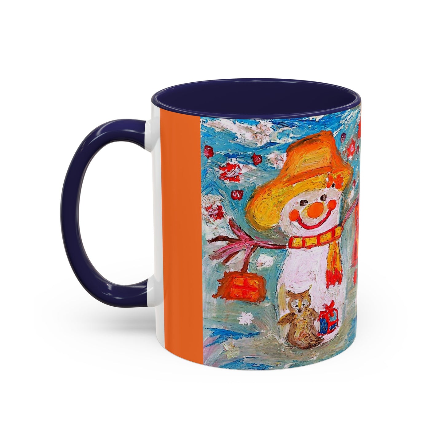 Accent Coffee Mug Snowman