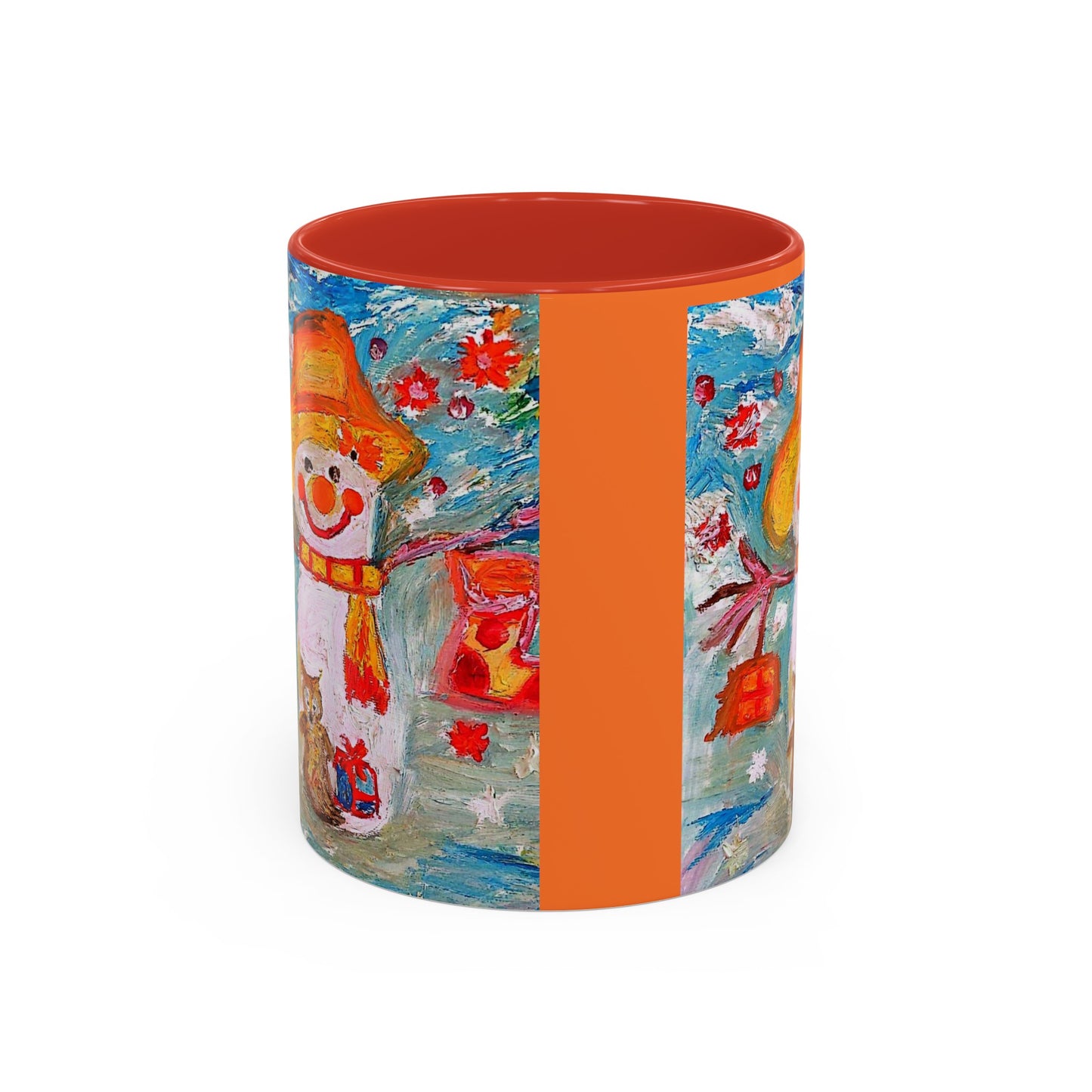 Accent Coffee Mug Snowman