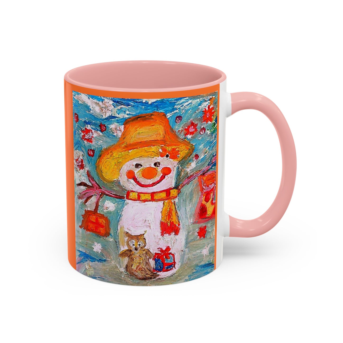 Accent Coffee Mug Snowman