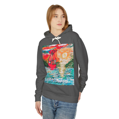 Unisex Lightweight Hooded Sweatshirt