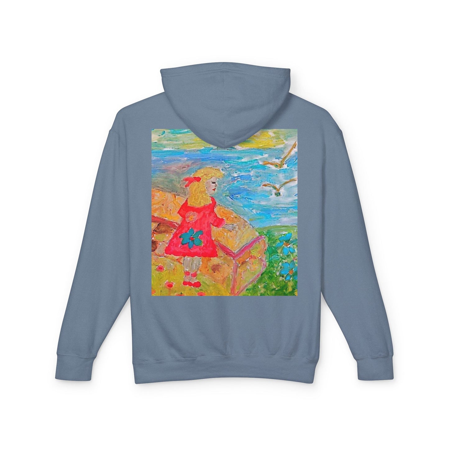 Unisex Lightweight Hooded Sweatshirt