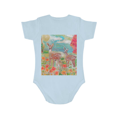 Short Sleeve Baby Bodysuit