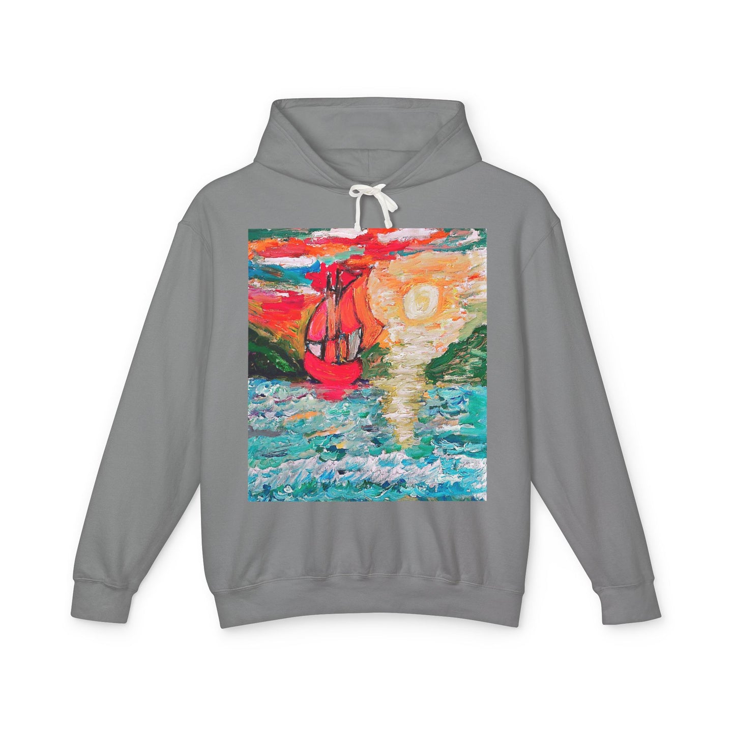 Unisex Lightweight Hooded Sweatshirt