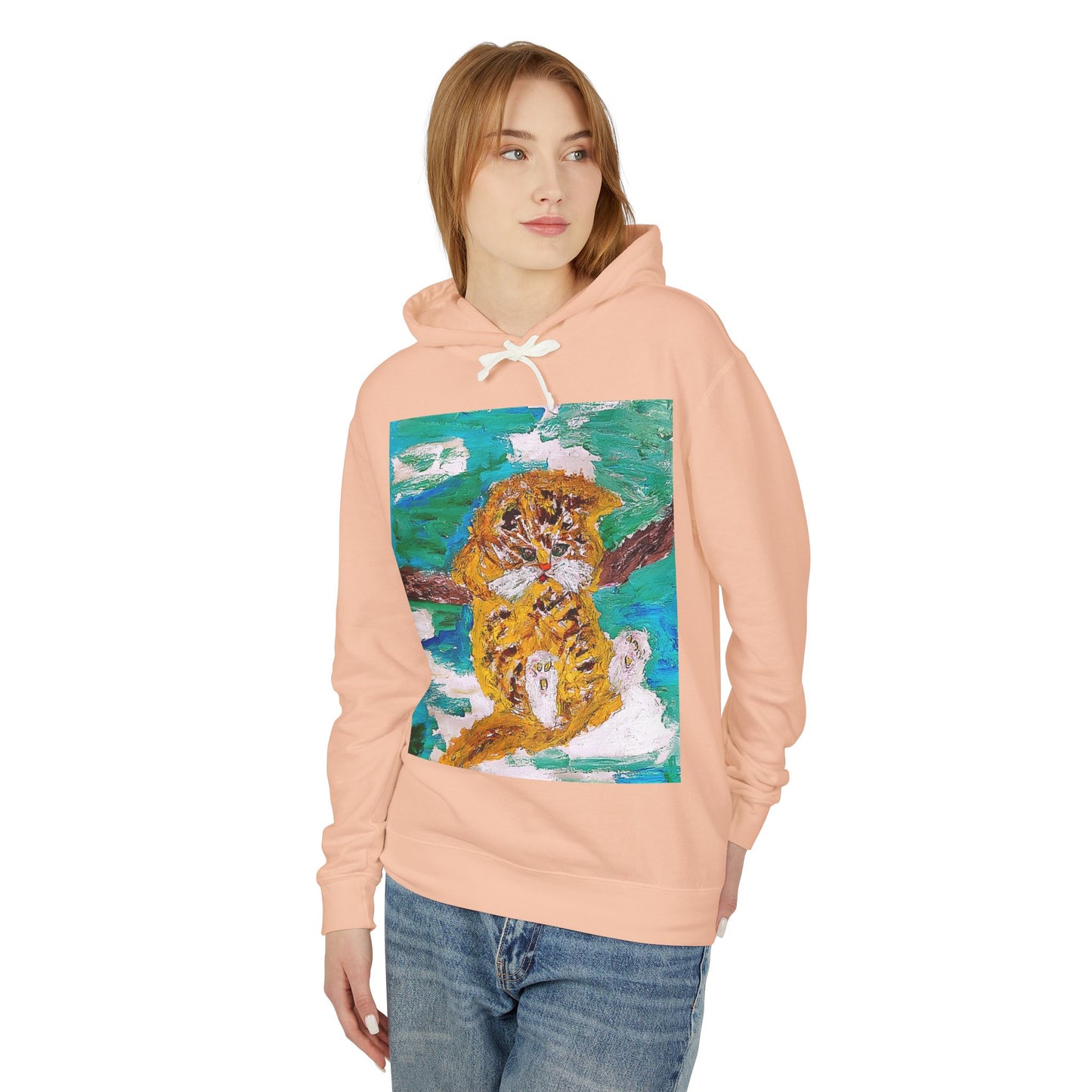 Unisex Lightweight Hooded Sweatshirt