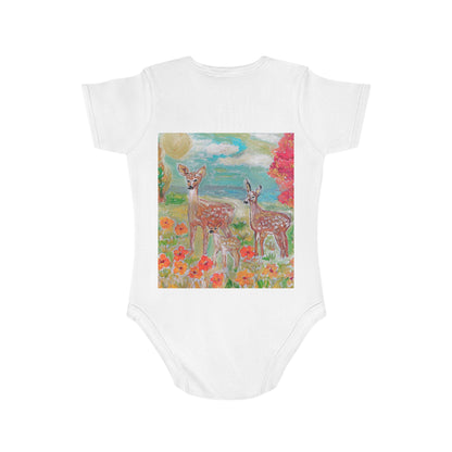 Short Sleeve Baby Bodysuit