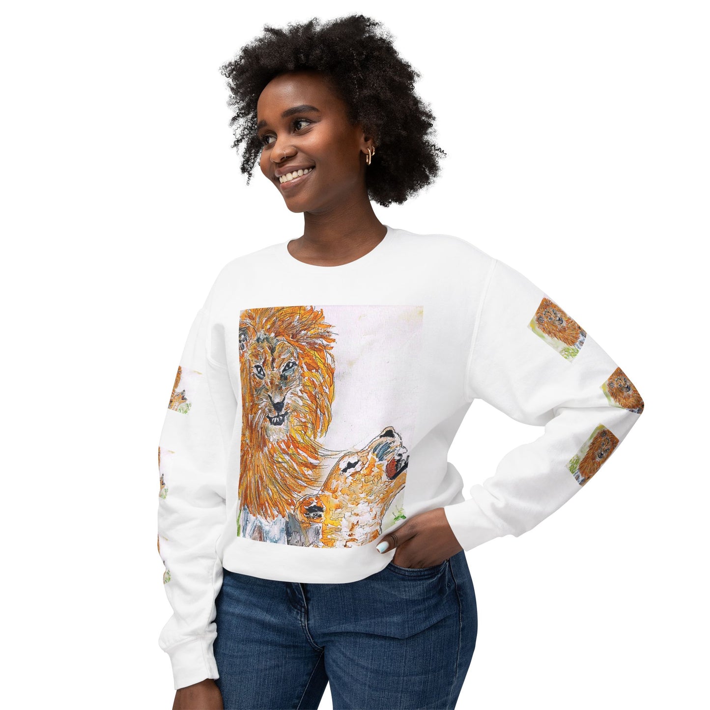 Unisex Lightweight Crewneck Sweatshirt