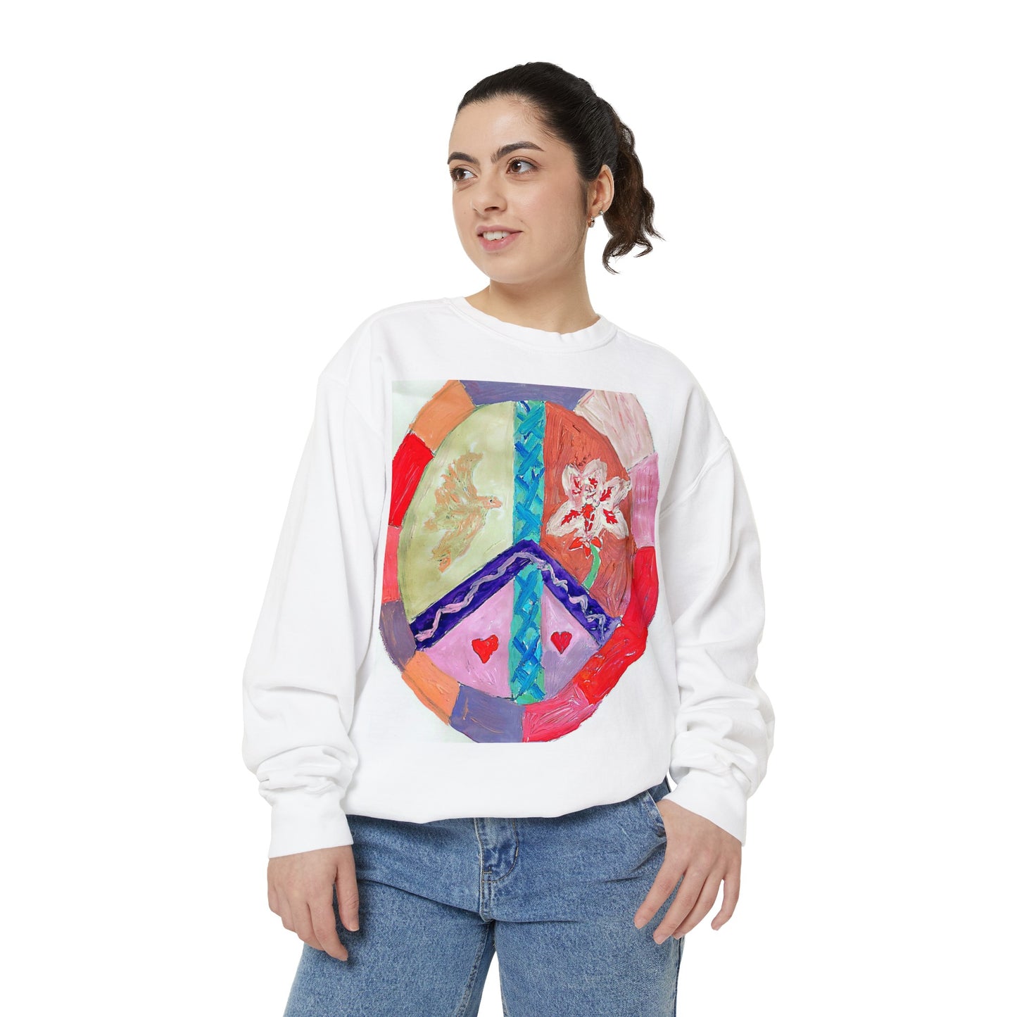 Unisex Garment-Dyed Sweatshirt