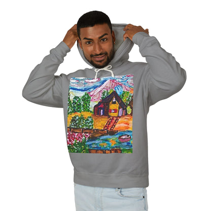 Unisex Lightweight Hooded Sweatshirt