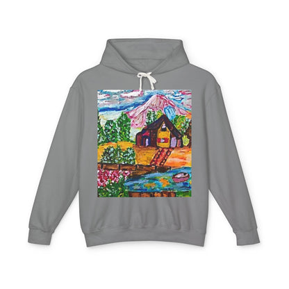 Unisex Lightweight Hooded Sweatshirt