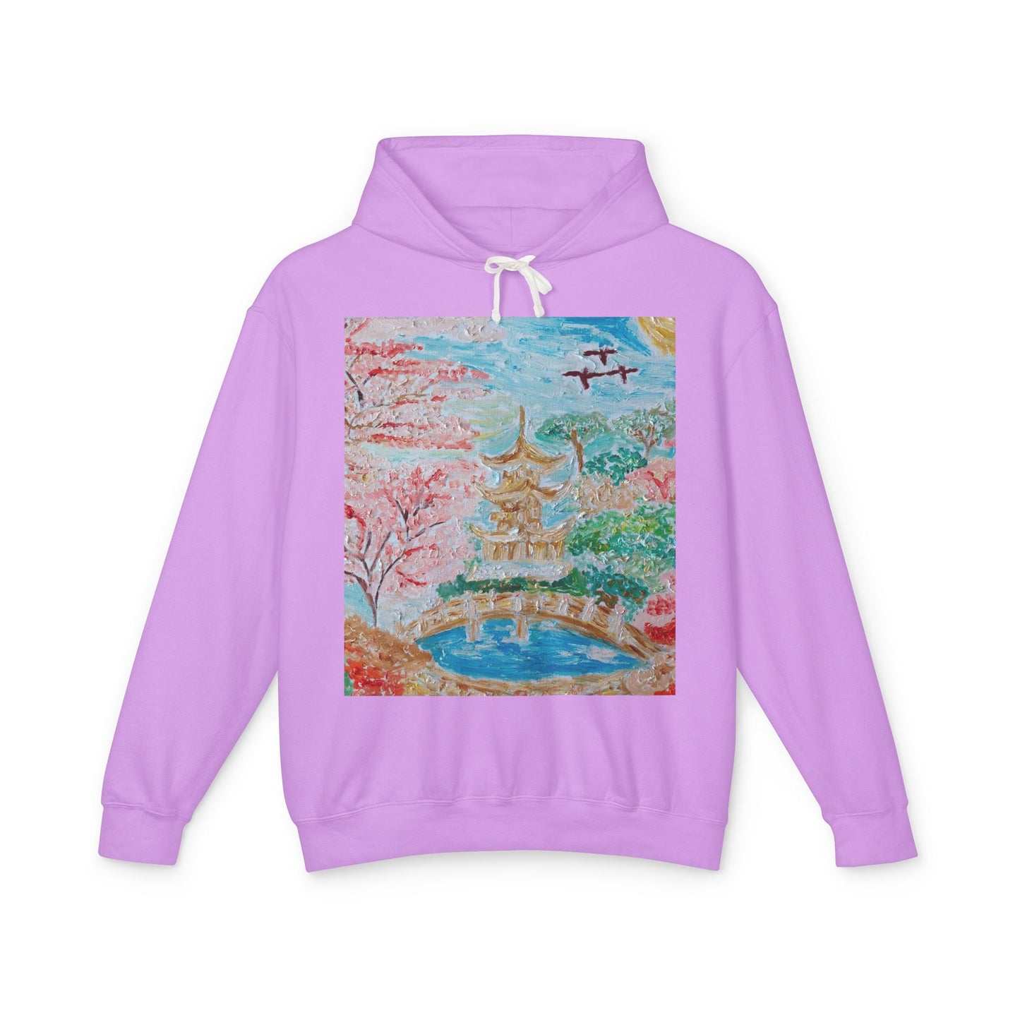 Unisex Lightweight Hooded Sweatshirt