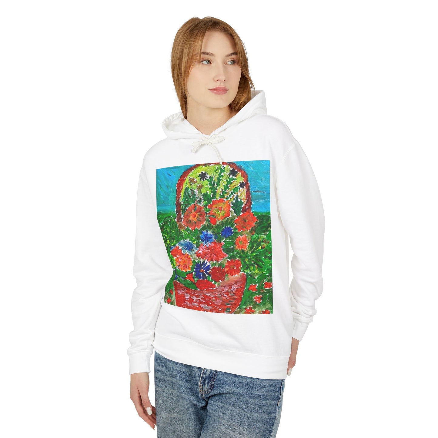 Unisex Lightweight Hooded Sweatshirt