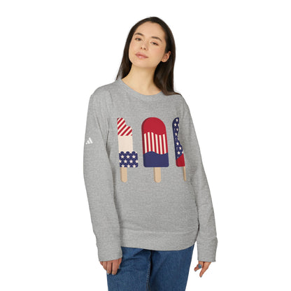 adidas Unisex Fleece Crewneck Sweatshirt