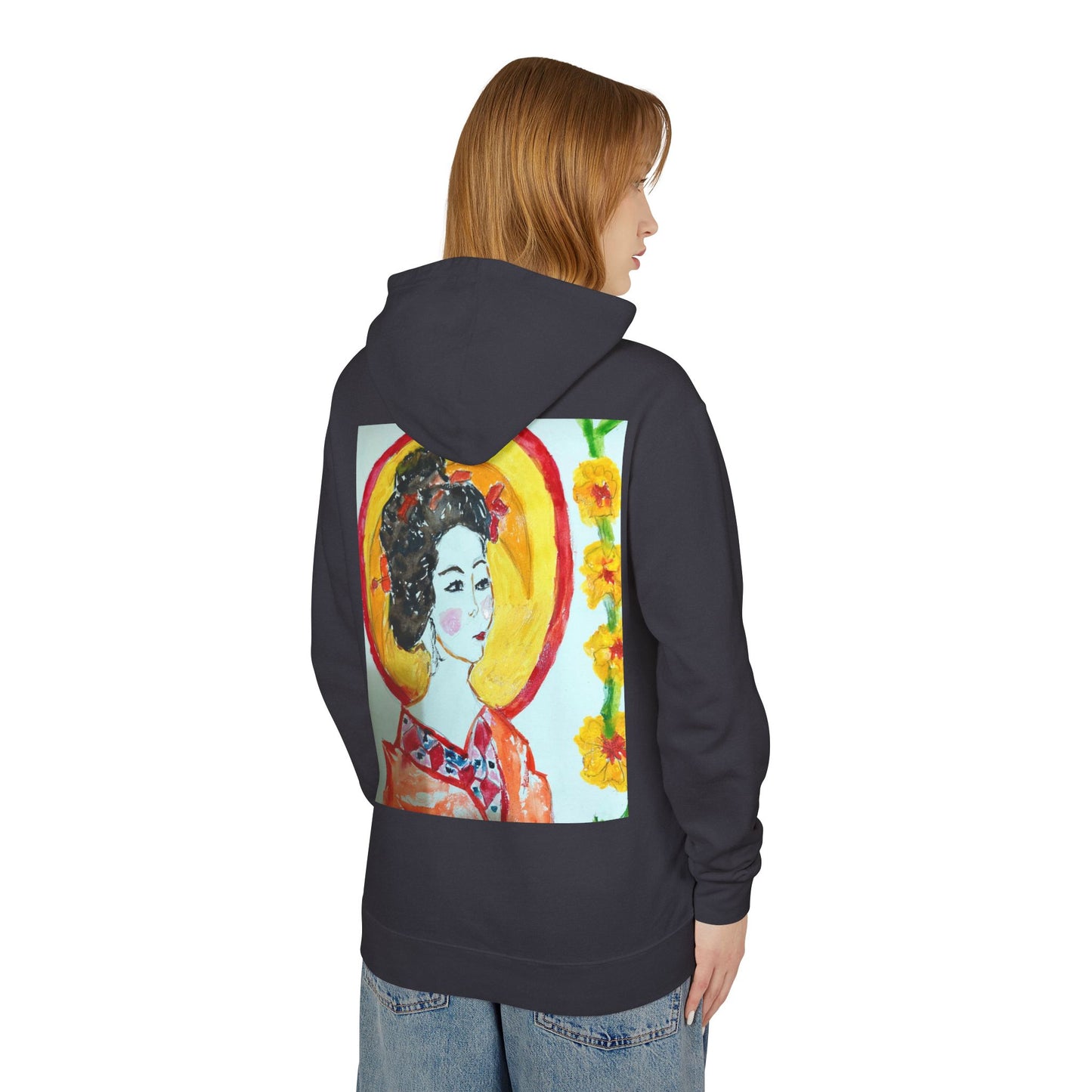 Unisex Lightweight Hooded Sweatshirt