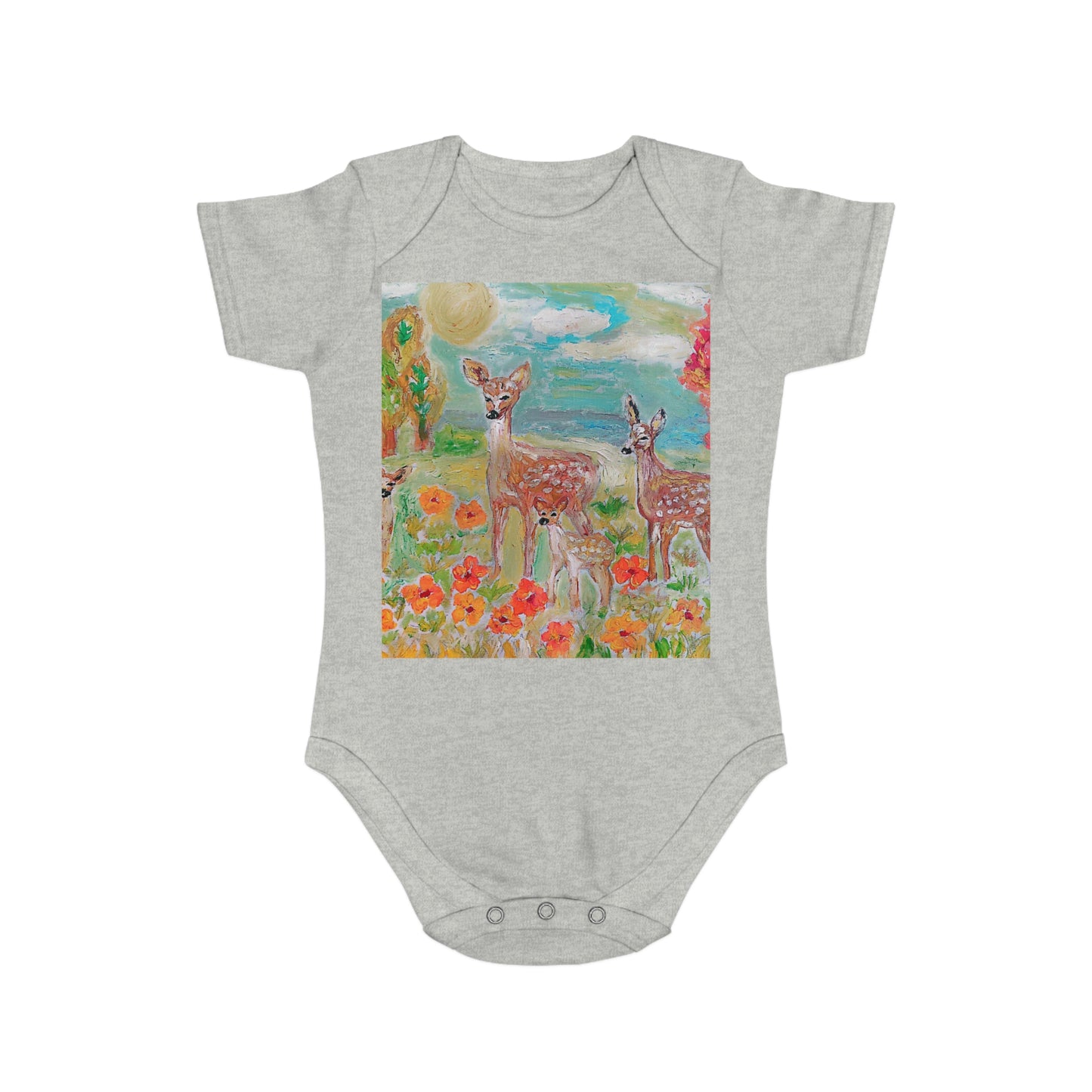 Short Sleeve Baby Bodysuit