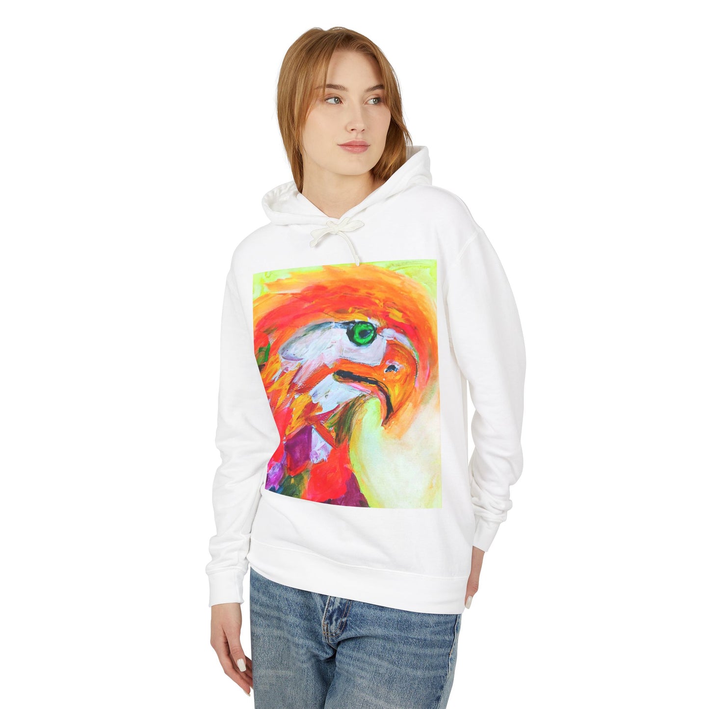 Unisex Lightweight Hooded Sweatshirt