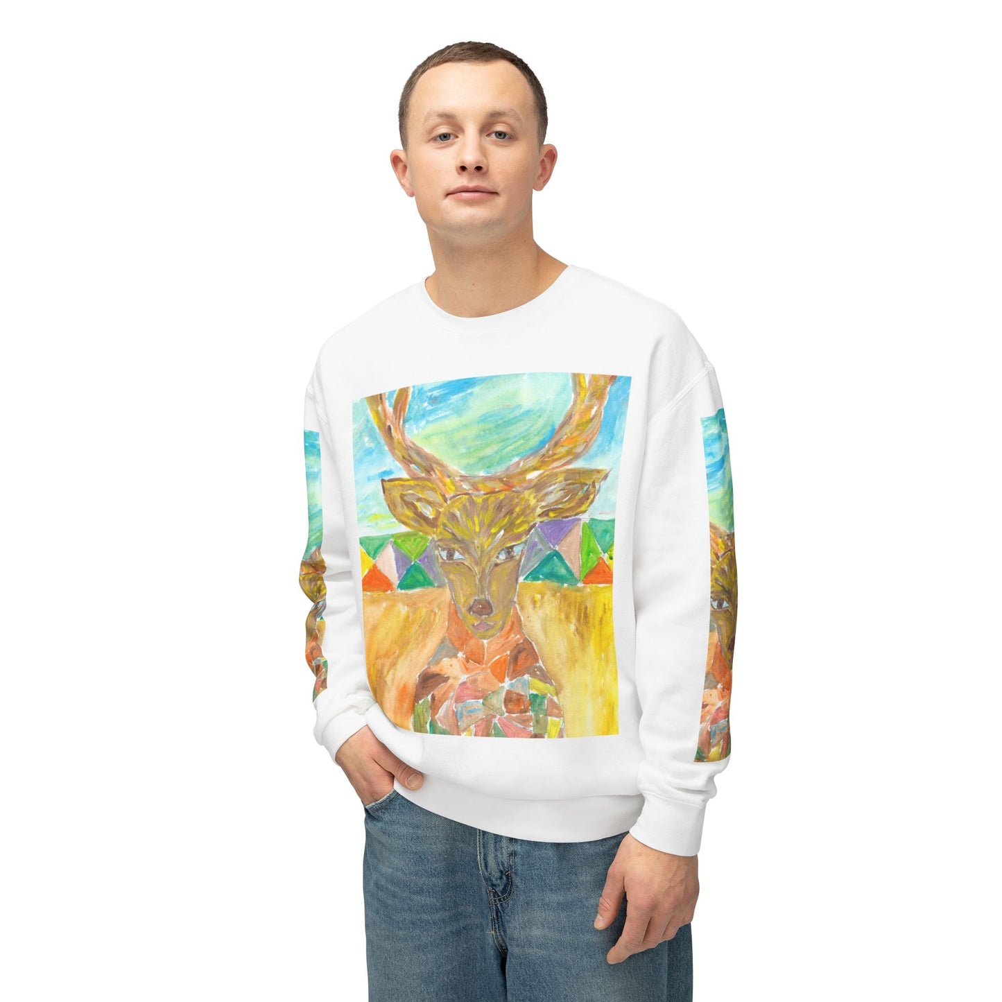 Unisex Lightweight Crewneck Sweatshirt