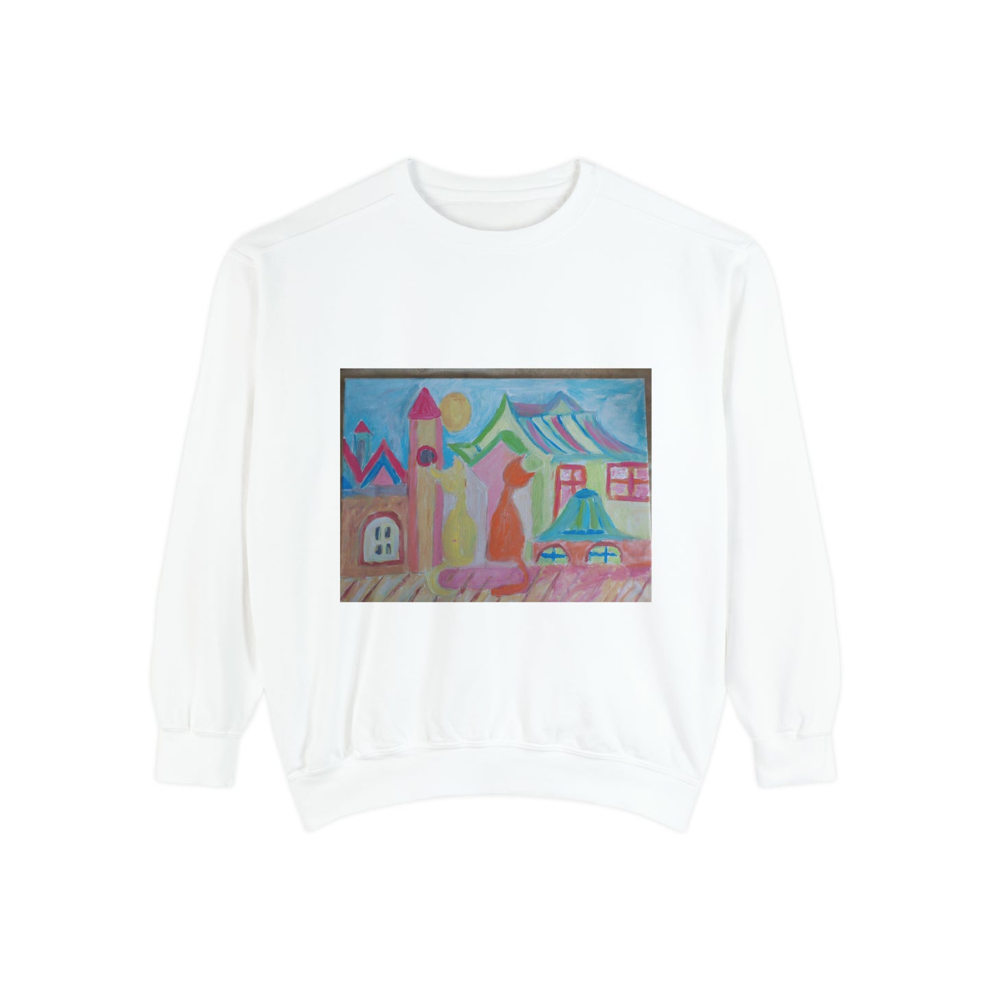 Unisex Garment-Dyed Sweatshirt