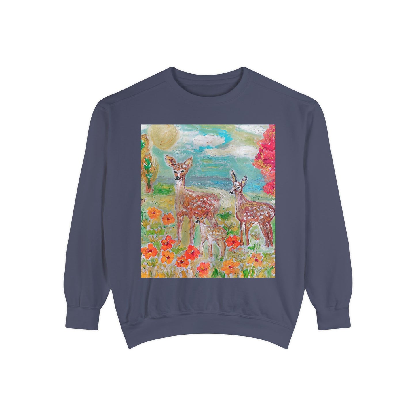 Unisex Garment-Dyed Sweatshirt