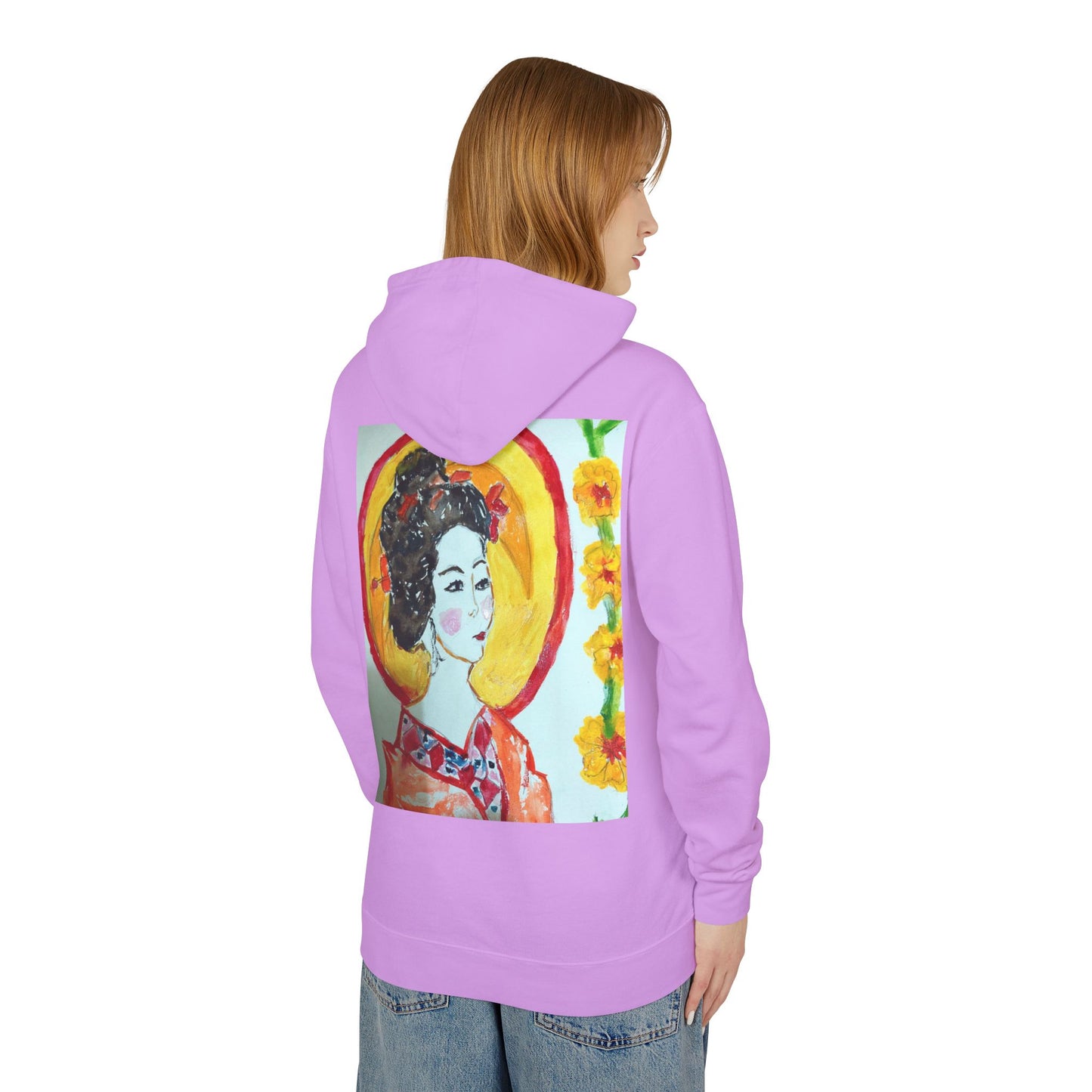 Unisex Lightweight Hooded Sweatshirt