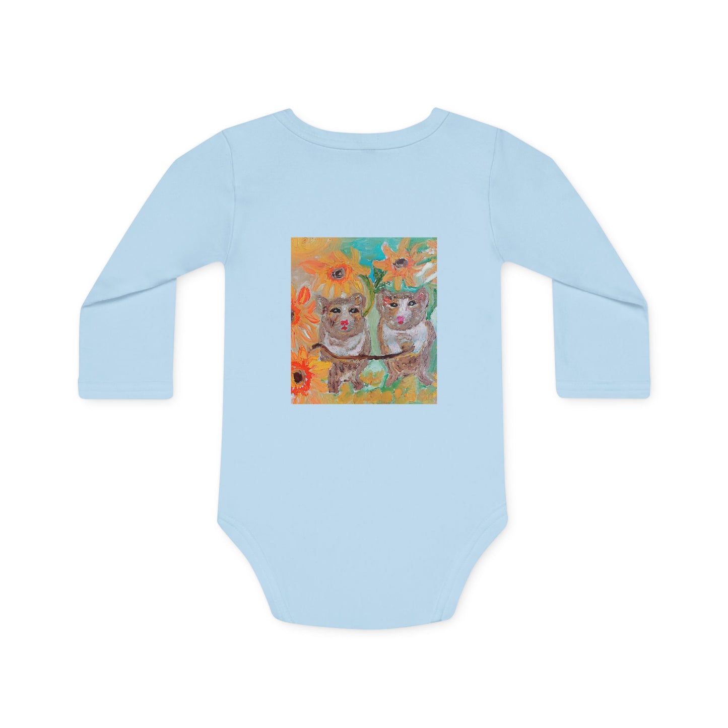 Baby Long-Sleeve Organic Bodysuit