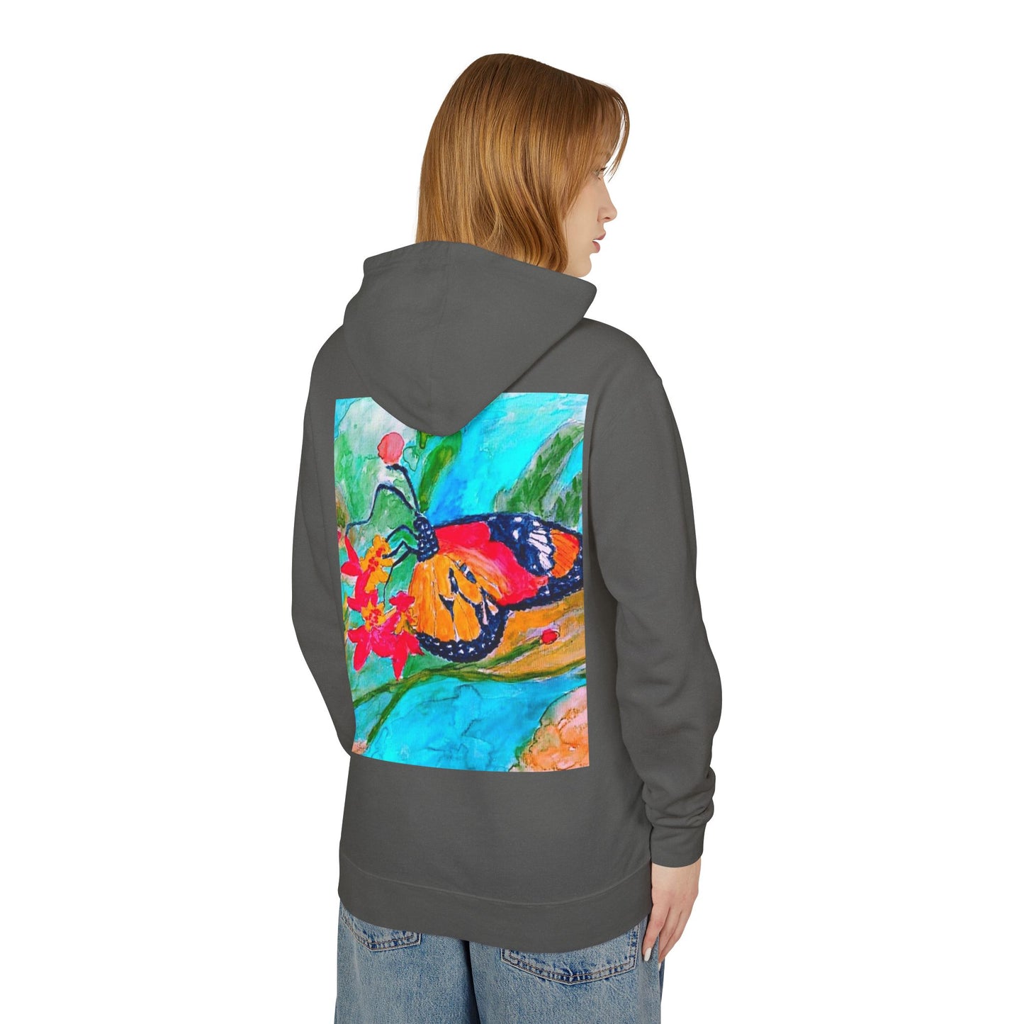 Unisex Lightweight Hooded Sweatshirt