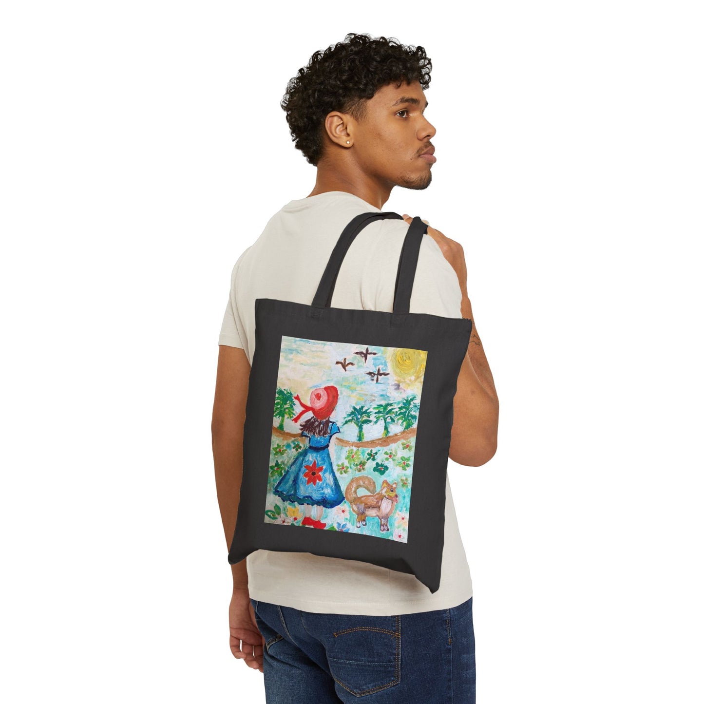 Cotton Canvas Tote Bag