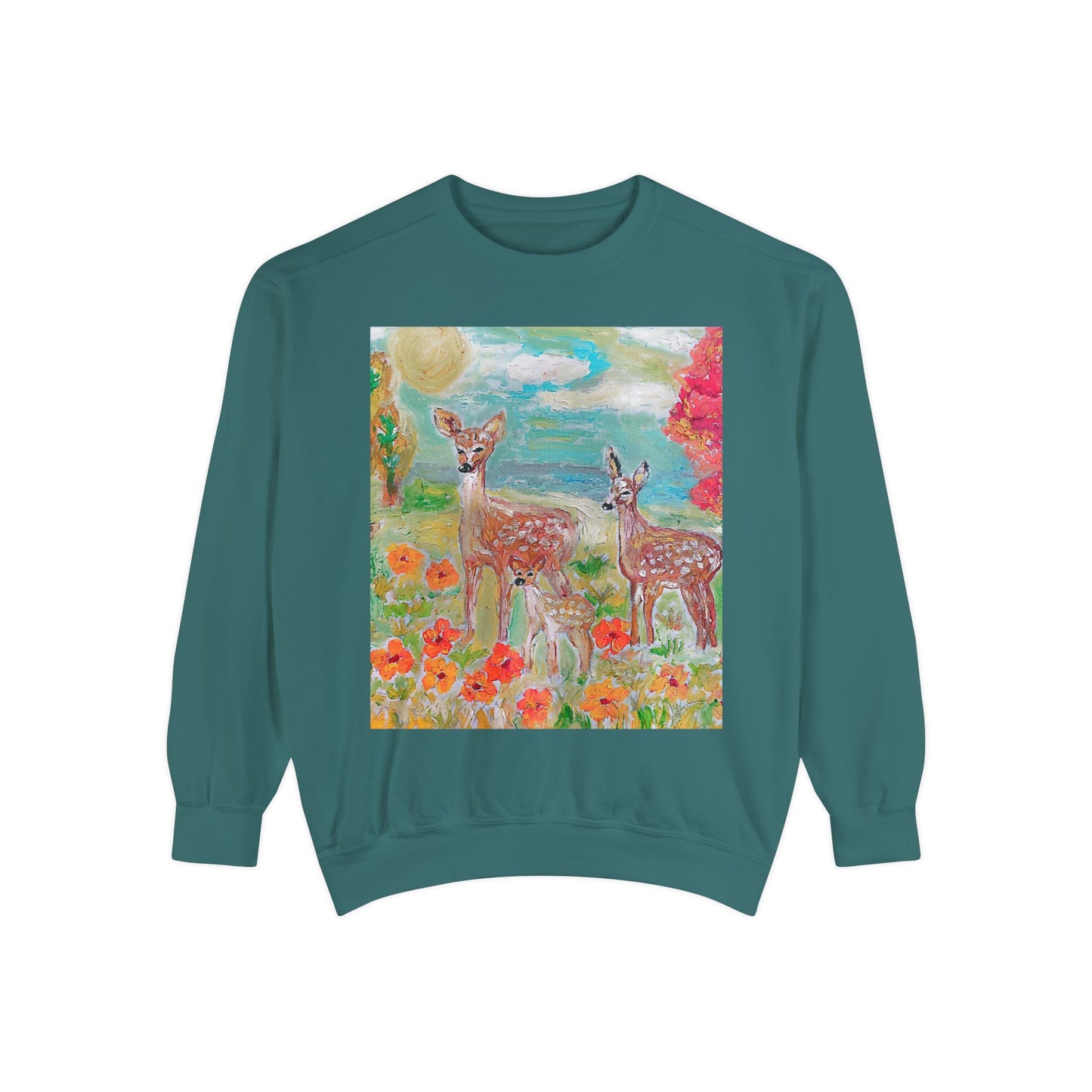 Unisex Garment-Dyed Sweatshirt