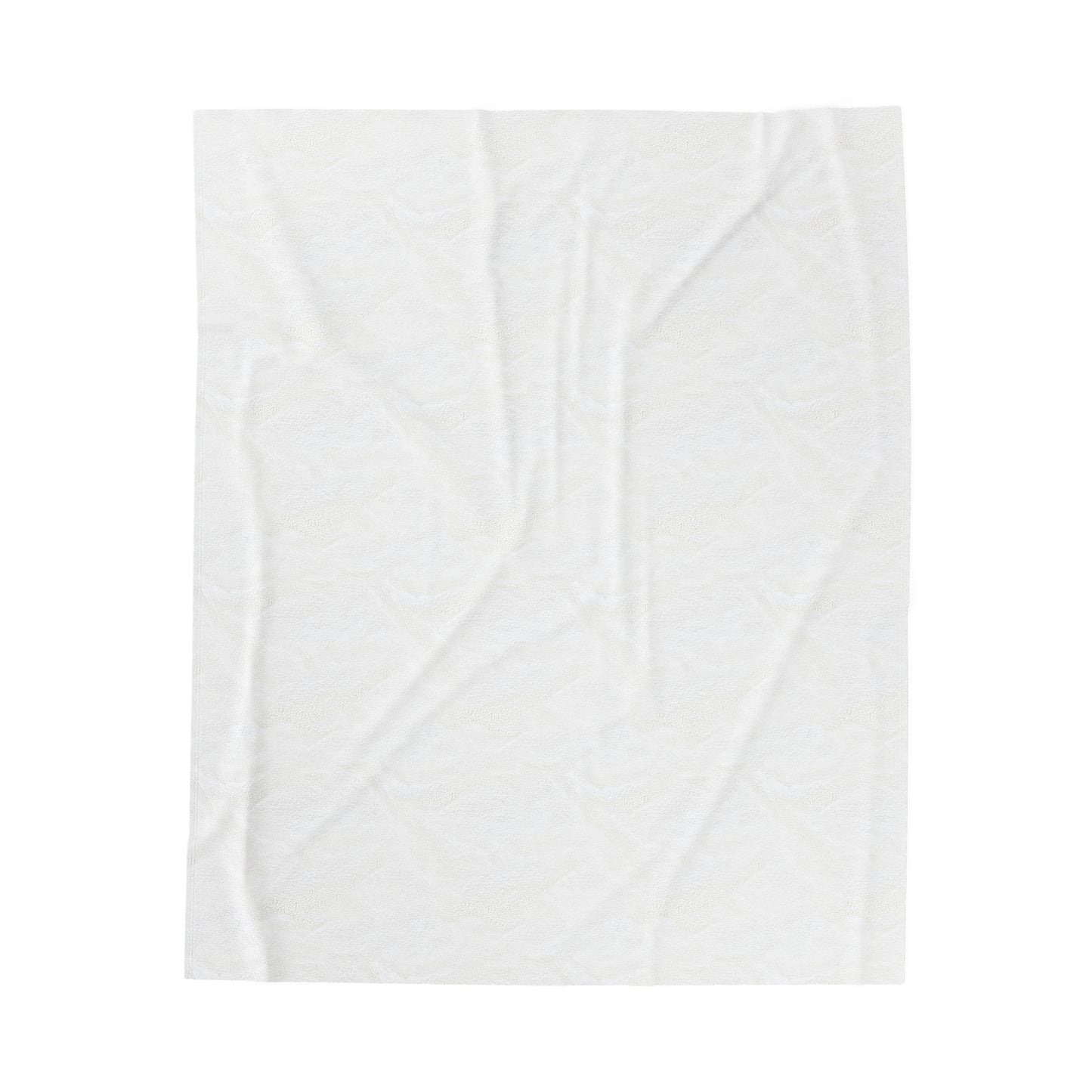 Flowers make me happy.-Velveteen Plush Blanket