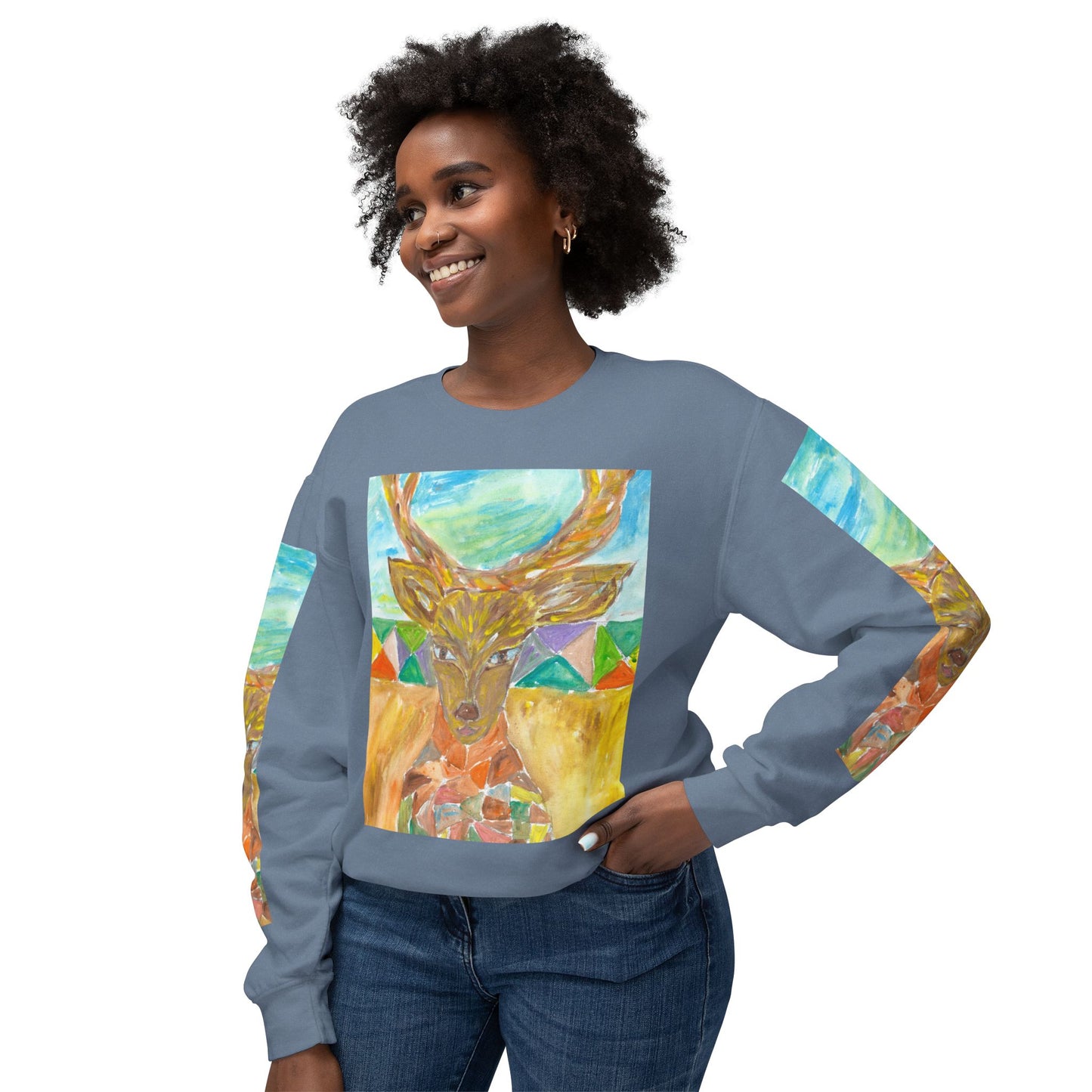 Unisex Lightweight Crewneck Sweatshirt