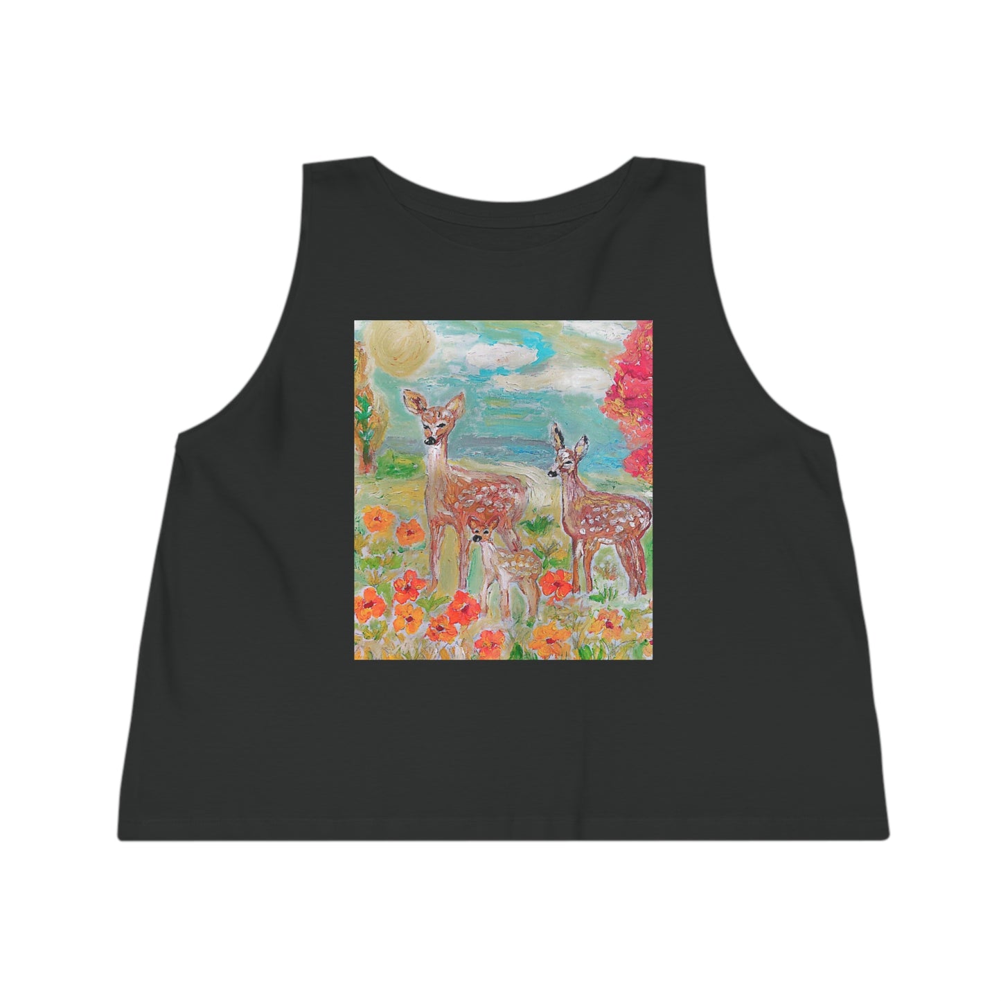 Women's Dancer Cropped Tank Top