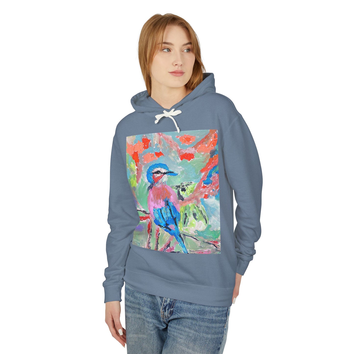 Unisex Lightweight Hooded Sweatshirt