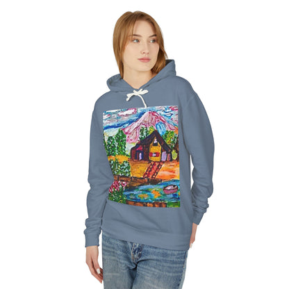 Unisex Lightweight Hooded Sweatshirt