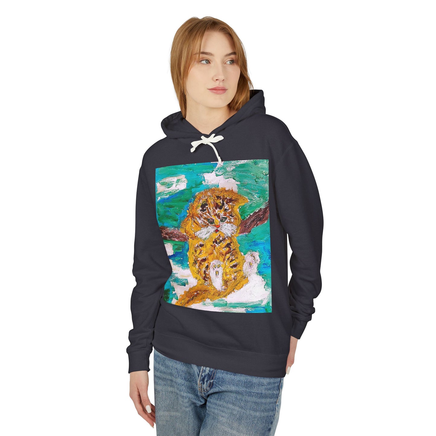 Unisex Lightweight Hooded Sweatshirt